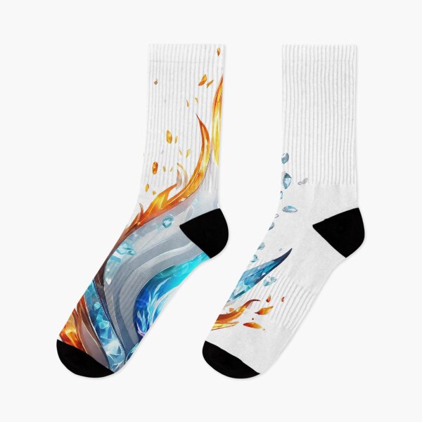 Item preview, Elemental Digital Art: Exploring the Duality of Fire and Water in Stunning Visual Creations designed and sold by Artedig.