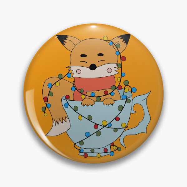 Item preview, Festive Fox Glow: Christmas Lantern Garland Charm designed and sold by RedFoxIV.