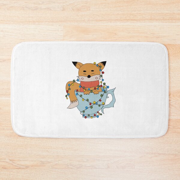 Item preview, Festive Fox Glow: Christmas Lantern Garland Charm designed and sold by RedFoxIV.