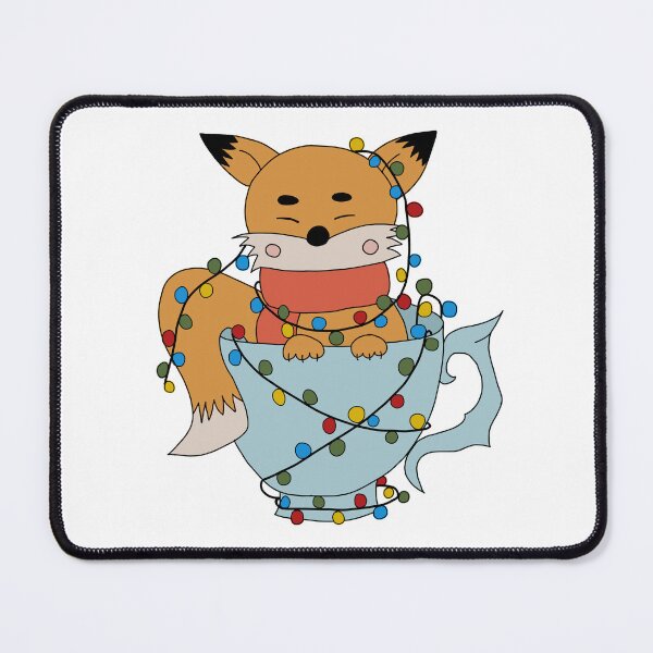 Item preview, Festive Fox Glow: Christmas Lantern Garland Charm designed and sold by RedFoxIV.