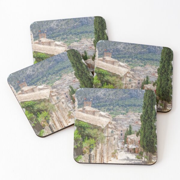 Item preview, Calvari Steps Pollenca Town Mallorca designed and sold by GG WALL ART.