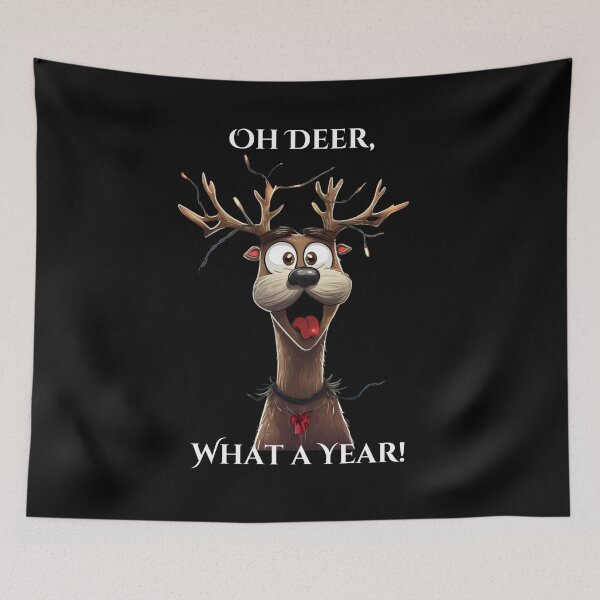 Item preview, Reindeer Reflections: Oh Deer, What a Year! designed and sold by FunnyDesignsArt.