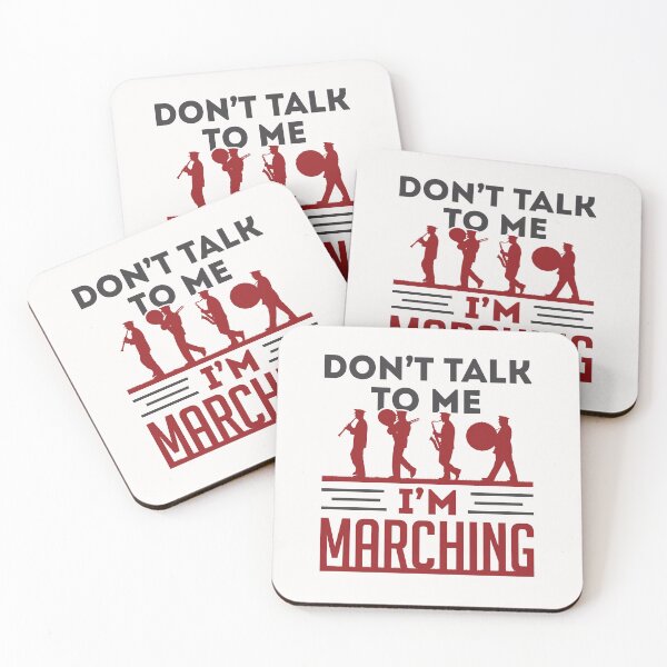 Item preview, Don't Talk to Me I'm Marching Funny Band designed and sold by jaygo.