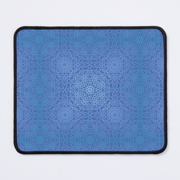 Item preview, Selfmade Fat Mandala Nr 7 - Blue Square designed and sold by JoanNinjaHen.