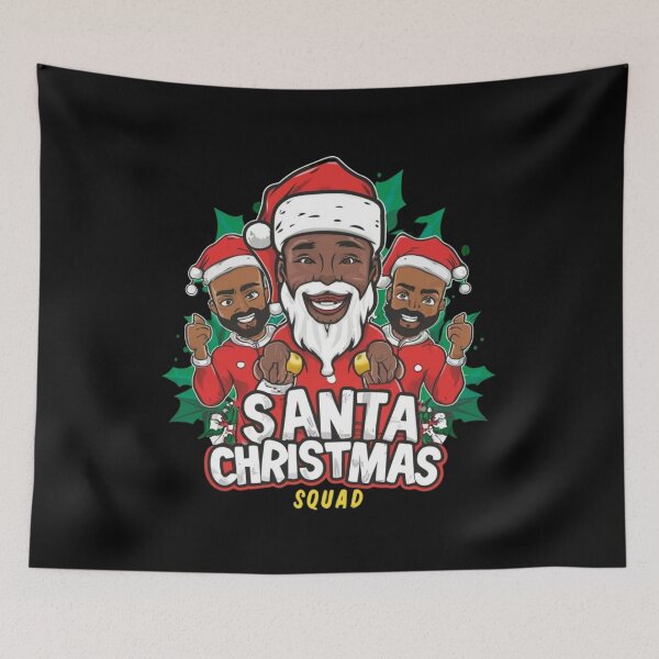 Item preview, Black Santa Christmas Squad designed and sold by Kuki-shop.