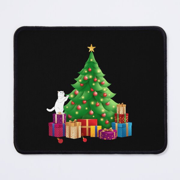 Item preview, Merry Christmas, White Cat Lover for Boy and Gril, Funny Cat designed and sold by llds03102522.