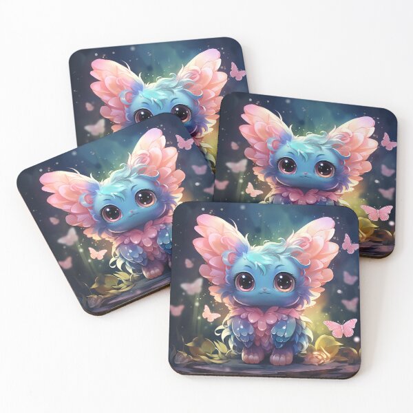 Item preview, Magic Blue Butterfly Fox designed and sold by OldNewAmbient.