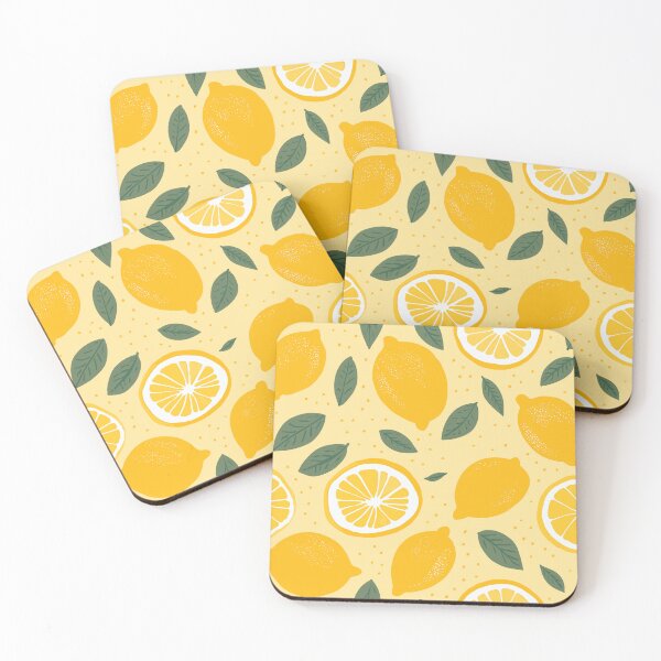 Item preview, Zesty Lemon Delight Seamless Pattern designed and sold by Purr- Paradise.