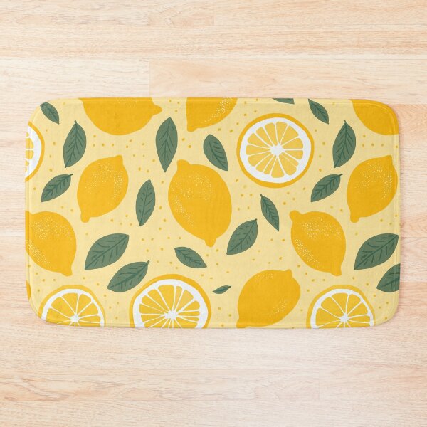Item preview, Zesty Lemon Delight Seamless Pattern designed and sold by Purr- Paradise.