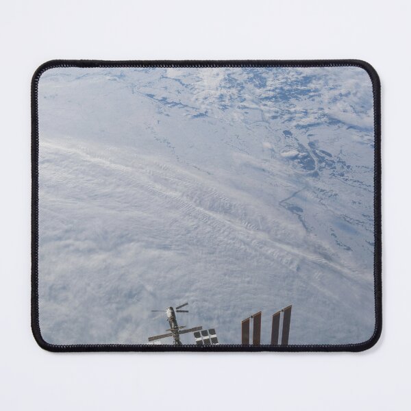 Item preview, STK204672S-International Space Station in orbit above Earth. designed and sold by StocktrekImages.