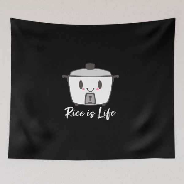 Item preview, Rice is Life Rice Cooker designed and sold by pixelsparkzone.