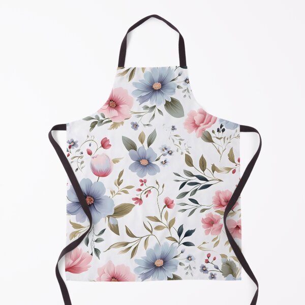 Item preview, Blue and Pink Floral Pattern designed and sold by ShinyWolf.