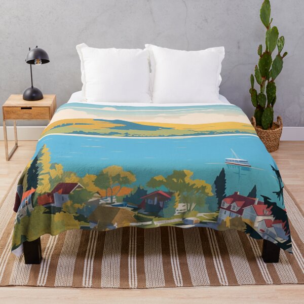 Item preview, Chautauqua Lake - New York - US designed and sold by StudioRedKoala.