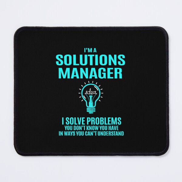 Item preview, Solutions Manager - I Solve Problems designed and sold by alphatinost.