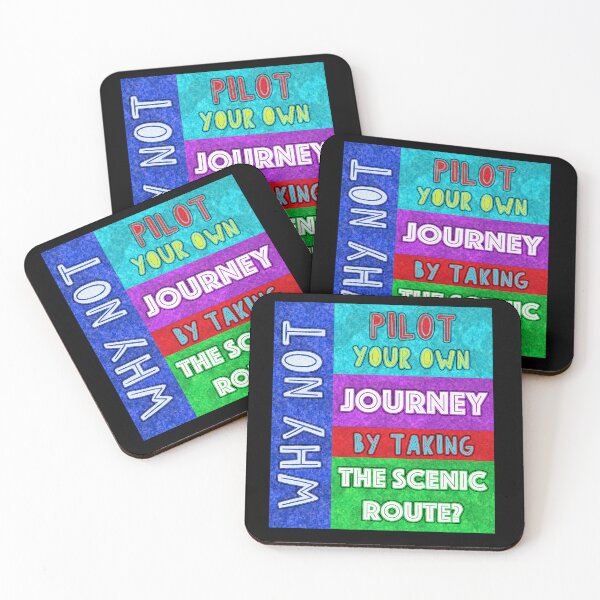 Item preview, Why Not Pilot Your Own Journey by Taking The Scenic Route designed and sold by Rickie Pauley.