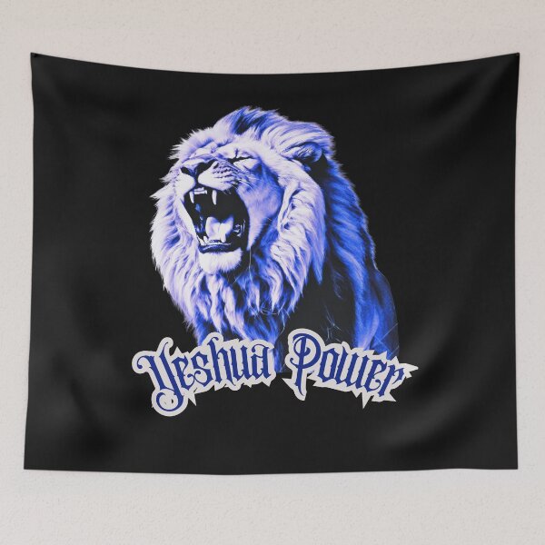 Item preview, Poder de Yeshua (azul) designed and sold by Tripp Art Studio.