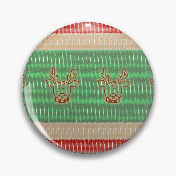 Item preview, Vintage Rudolph Red & Green Cross Stitch for Cozy Holiday Gifts designed and sold by DrStickerManiac.