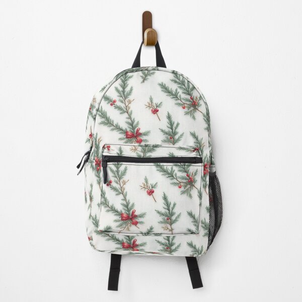 Item preview, Watercolor pattern with leaves, berries and twigs. designed and sold by Victoria Riabov.