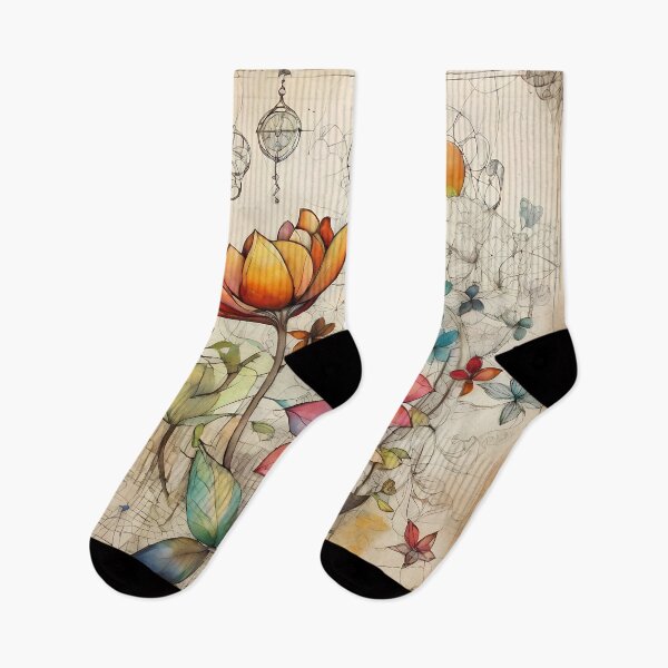 Item preview, From analog to digital: The magic behind turning paper sketches into floral art. designed and sold by Artedig.
