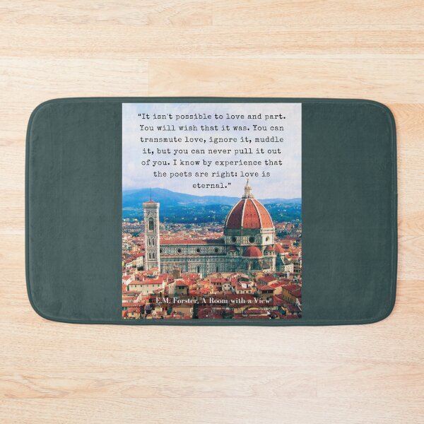 Item preview, E.M. Forster quote: “It isn't possible to love and part. You will wish that it was. You can transmute love, ignore it, muddle it, designed and sold by artbleed.
