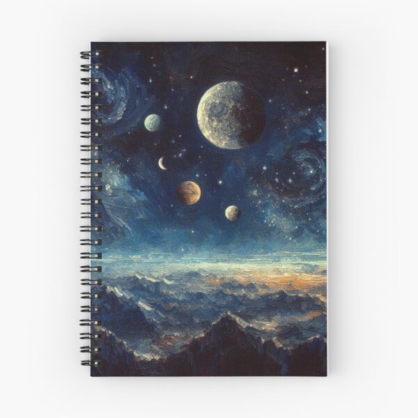 Item preview, Cosmic Tapestry Space Landscape - home decor designed and sold by crea8iveway.