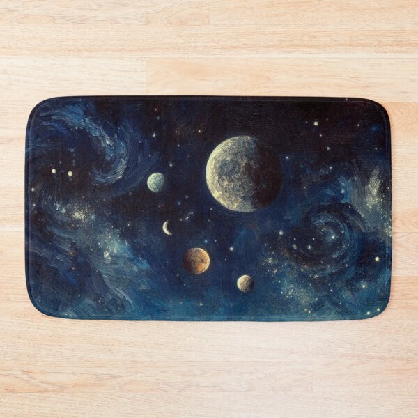 Item preview, Cosmic Tapestry Space Landscape - home decor designed and sold by crea8iveway.