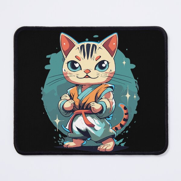 Item preview, Funny Cat Street Fighter designed and sold by TruckerPLShop.