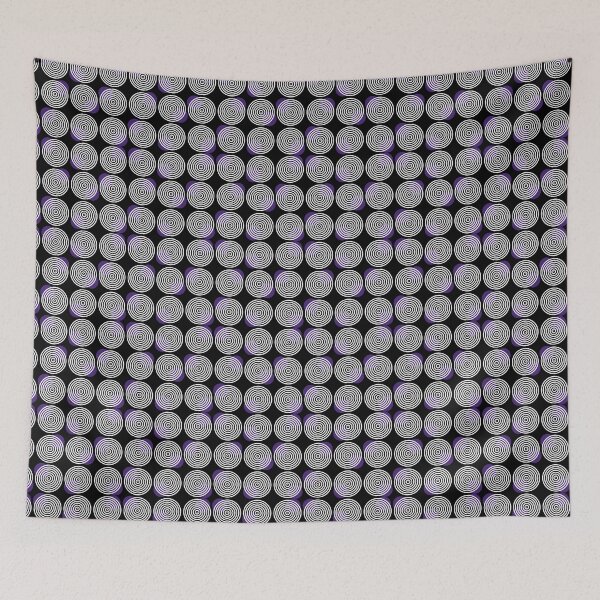Item preview, Purple dots on circles designed and sold by HOMELON.