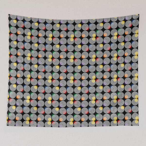 Item preview, Colorful dots on circles designed and sold by HOMELON.