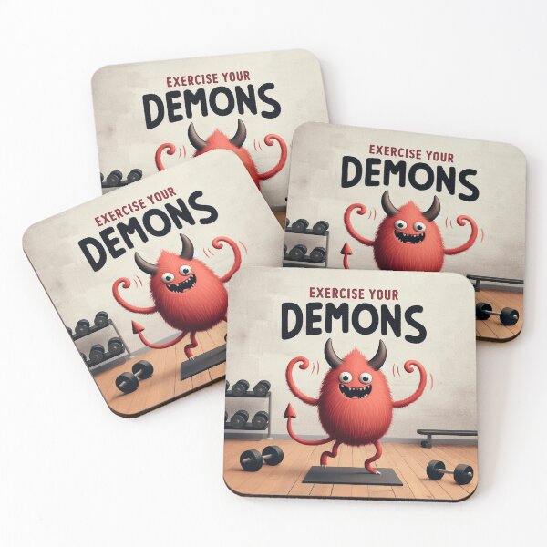 Item preview, Exercise Your Demons. Keep Fit inner control designed and sold by jamdoodle.