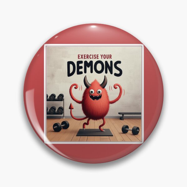 Item preview, Exercise Your Demons. Keep Fit inner control designed and sold by jamdoodle.