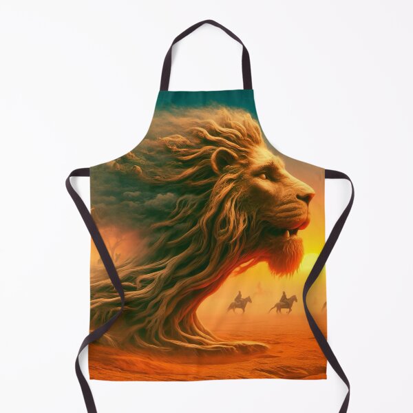 Item preview, Nature's Mane: A Lion in the Desert Landscape designed and sold by Girih.