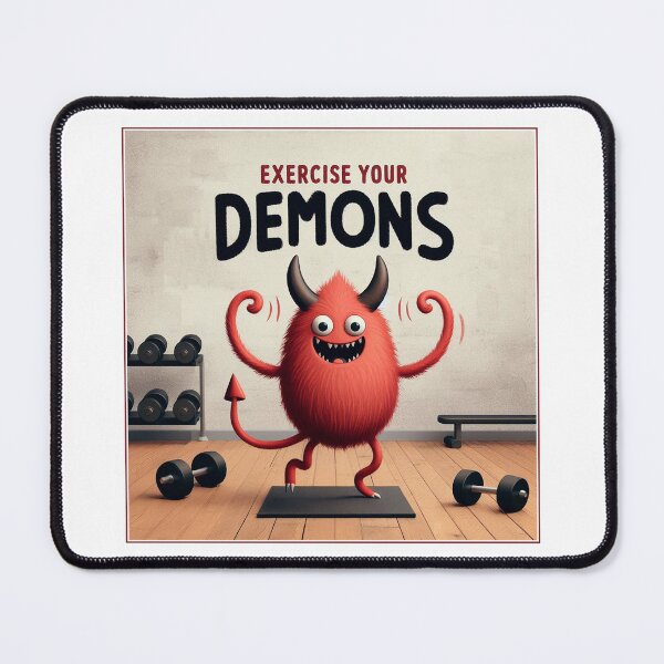 Item preview, Exercise Your Demons. Keep Fit inner control designed and sold by jamdoodle.