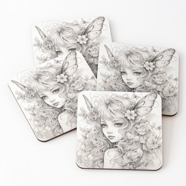 Item preview, Fantasy Fairy Art designed and sold by deathmetalart.