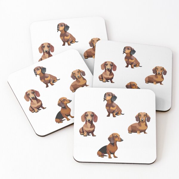Item preview, Dachshund set designed and sold by Corgi-at-night.