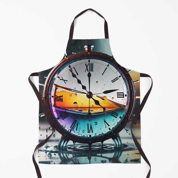 Item preview, Ephemeral Art of Time: Discover the Liquid Essence in Our Digital Crystal Clocks. designed and sold by Artedig.