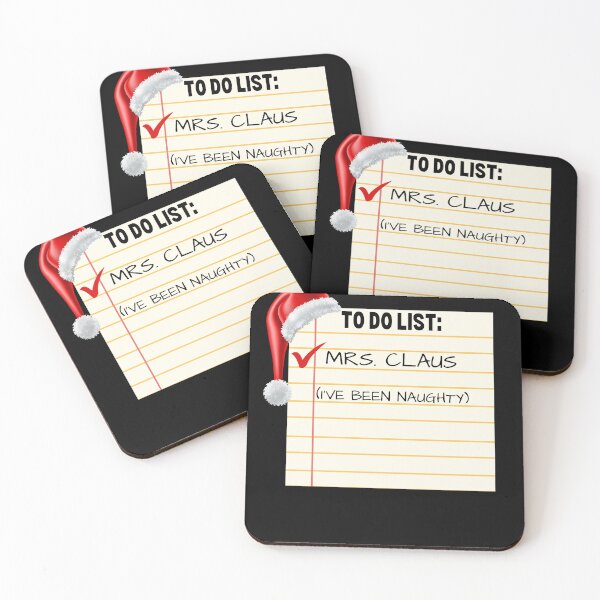 Item preview, To Do List Mrs. Santa Claus - I've Been Naughty - Notepad designed and sold by elvisg03.