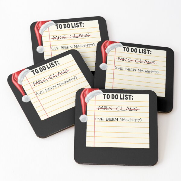 Item preview, To Do List Mrs. Santa Claus - I've Been Naughty - Notepad designed and sold by elvisg03.