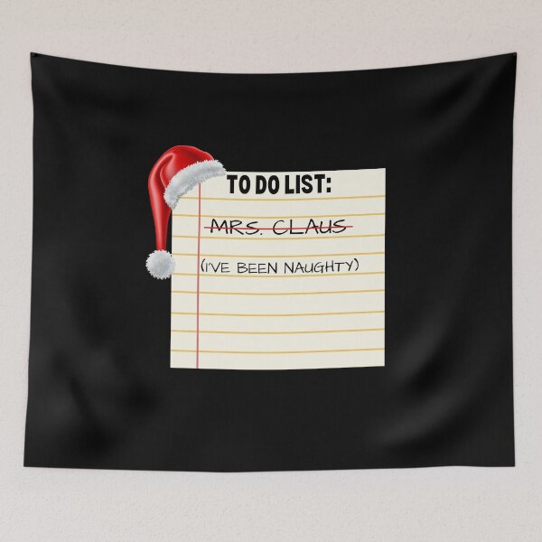 Item preview, To Do List Mrs. Santa Claus - I've Been Naughty - Notepad designed and sold by elvisg03.