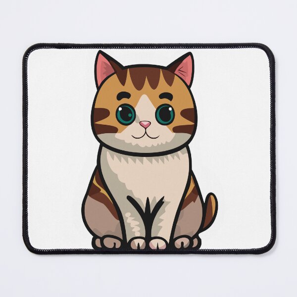 Item preview, Cute cat with love sign hand cartoon illustration designed and sold by nujumsoft.