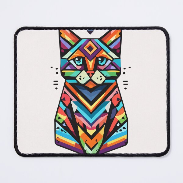 Item preview, Geometric cat designed and sold by gittuska11.