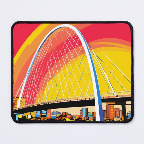 Item preview, A Pop Art Travel Print of Glasgow - Scotland designed and sold by StudioRedKoala.