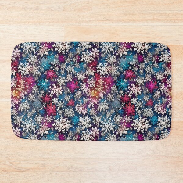 Item preview, Marvelous Colorful Snowflake Pattern designed and sold by DigiDreamyArt.