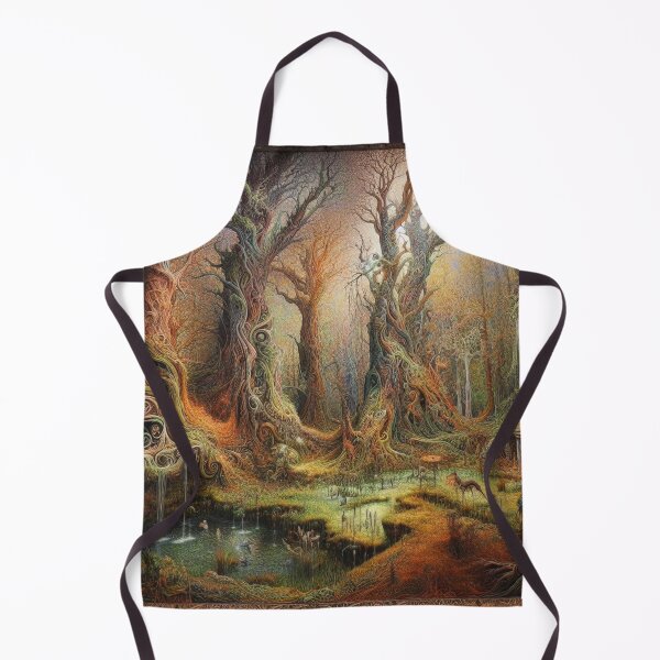 Item preview, Whispering Fae Grove fantasy Landscape - home decor designed and sold by crea8iveway.