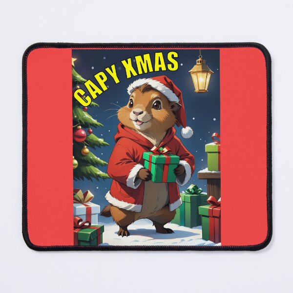 Item preview, Capy Xmas | Cute Capybara Santa | for capybara lovers designed and sold by Lees Tees.