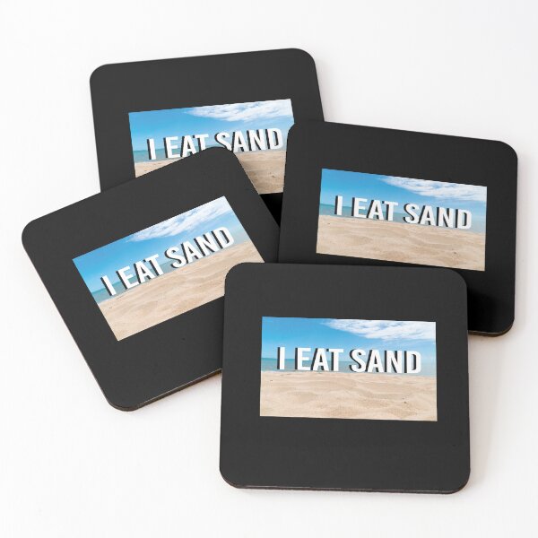 Item preview, I eat sand-I EAT SAND!! designed and sold by Creative-Wolf16.