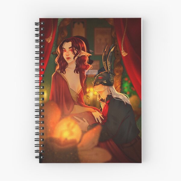 Item preview, The Elf Lady and the Man in the Mask designed and sold by Nymaldah.