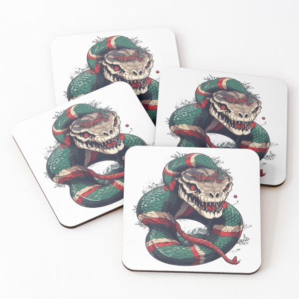 Item preview, Christmas Punk Anime Graphic Snake designed and sold by bahlpythons.