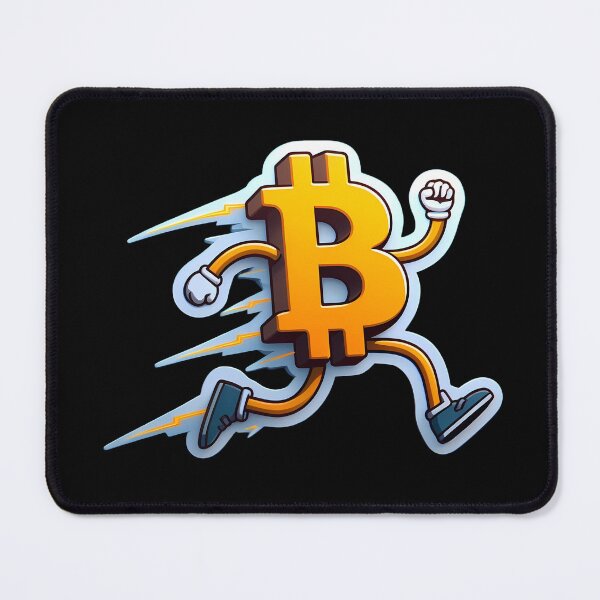 Item preview, Bitcoin Let’s go! - Bitcoin cartoon  designed and sold by NautilusMare.