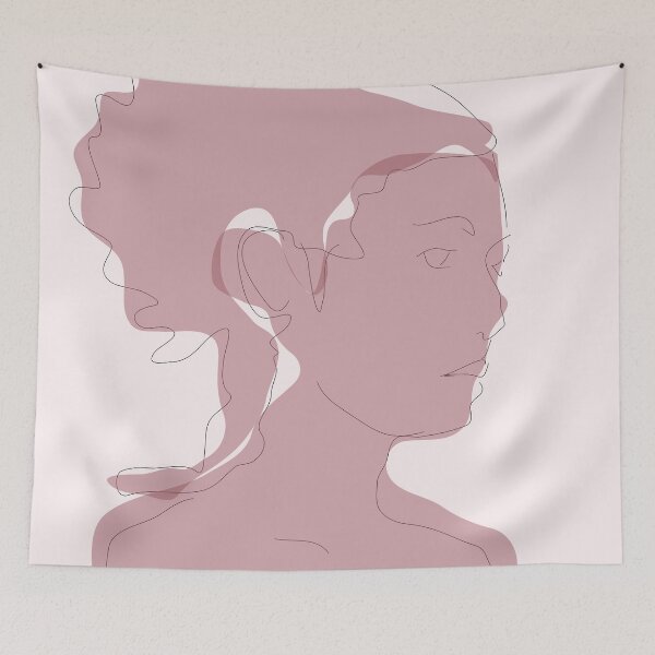 Item preview, Cartoon Portrait of a Young Woman designed and sold by masabo.